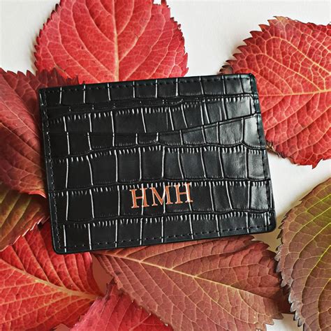 Card Holder Monogram 